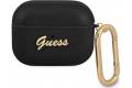 Guess Case Guess GUAPSASMK Apple AirPods Pro cover black/black Saffiano Script Metal Collection