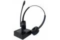 ZuM Maestro Bluetooth Wireless Headset with Base Station - Dual Ear version for full Stereo effect. Noise Canceling Mic.