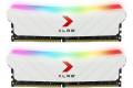 PNY 16GB (2x8GB) XLR8 Gaming EPIC-X RGB DDR4 3200MHz Desktop Memory Kit White Edition