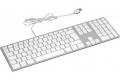 Matias Aluminum Erweiterte USB Tastatur US-Layout für Mac OS