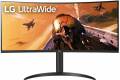 LG 34WP75C-B 86,4 cm (34") 3440 x 1440 pixlar UltraWide Quad HD LED Sv