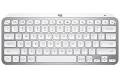 Logitech 920-010473 Pale Gray MX KEYS MINI Minimalist Wireless Illuminated Keyboard