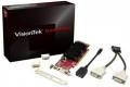 Visiontek Radeon 6350 SFF 1GB DDR3 3M DMS59 (2 x DVI-I, miniDP) w/ 2 x DVI-I to VGA Adapter, 900456