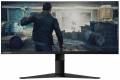 Lenovo G34w-10 34' UWQHD 3440 x 1440 (2K) 144Hz AMD FreeSync Premium HDMI DisplayPort VESA Tilt Height Adjust Curved Gaming Monitor