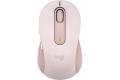 Logitech Signature M650 Mouse - Optical - Wireless - Bluetooth/Radio Frequency - Rose - USB - 2000 dpi - Scroll Wheel - 5 Button(s) - 5.