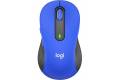 Logitech Signature M650 L Mouse - Optical - Wireless - Bluetooth/Radio Frequency - Blue - USB - 2000 dpi - Scroll Wheel - 5 Button(s) - 5.