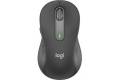 Logitech Signature M650L Mouse - Wireless - Bluetooth/Radio Frequency - Graphite - USB - 4000 dpi - Scroll Wheel - Large Hand/Palm Size.