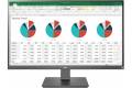 LG BK67U 27" 16:9 4K UHD IPS Monitor with FreeSync, 3840x2160, Black
