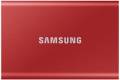 Samsung T7 1TB USB 3.2 Gen 2 Type-C Portable External SSD, Red