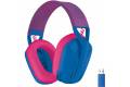 Logitech G435 Lightspeed Wireless Gaming Headset, Blue/Raspberry