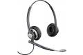 Plantronics HW720 Binaural Headset - Stereo - Wired - Over-the-head - Binaural - Circumaural - Noise Cancelling Microphone - Black