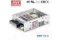 HRP-75-5 75W 5V15A single output high performance built-in case Mingwei switching power supply