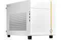 SG14B, White, Small form factor chassis, Plast front Panel, Steel body, (15.25' or 13.5')+ 13.5,32.5'drive bay, support mini-ITX/Mini DTX motherboard.