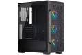 Corsair iCUE 220T RGB Airflow Tempered Glass Mid-Tower Smart Case - Black