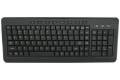 AVS Gear W9868BL Black USB Wired Slim Keyboard with Blue LED Light