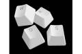 Razer PBT Keycap + Coiled cable set Mercury White