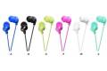JVC Gumy in-ear headphones. Pink