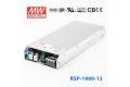 RSP-1000-12 1000W 12V60A 1U single output with power factor correction can be connected in parallel with Mean Well switching power supply