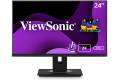 ViewSonic VG2455-2K 24 Inch IPS 1440p Monitor with USB 3.1 Type C HDMI DisplayPort and 40 Degree Tilt Ergonomics for Home and Office