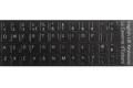 La Caverne d'Eabani® Qwerty Keyboard Stickers Self-adhesive English UK British Layout