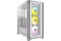 Corsair iCUE 4000X RGB Mid-Tower ATX PC Case - White (CC-9011205-WW)