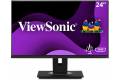 ViewSonic VG2448A 24 Inch IPS 1080p Ergonomic Monitor with Ultra-Thin Bezels, HDMI, DisplayPort, USB, VGA, and 40 Degree Tilt for Home and Office