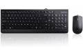 Lenovo 300 USB Combo Keyboard & Mouse, Black
