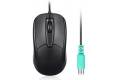 New Perixx Perimice-209 P, Wired PS2 Mouse with 1000 DPI Resolution, Black, (10442)