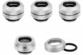 Corsair Hydro X Series XF Hardline Fitting 12MM OD Chrome -fläktar