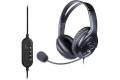 CODi USB-A Headset with Noise Cancelling Pivoting Boom Microphone