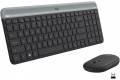 Logitech MK470 Slim Combo mus och (grafit)