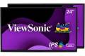 ViewSonic VG2448 H2 24 Inch Dual Pack Head-Only IPS 1080p Monitors with HDMI DisplayPort USB for Home and Office