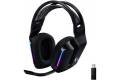 Logitech G733 Lightspeed Wireless Gaming Headset with Suspension Headband, Lightsync RGB, Blue VO! CE mic technology and PRO-G audio drivers - Black