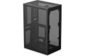 SSUPD Meshlicious Mini-ITX Small Form Factor (SFF) Case - Full Mesh Side Panel with PCIe 3.0 Riser Cable - Black Color, Tool-Free and Easy.