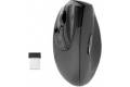 Urban Factory - EML20UF-V2 - Urban Factory Wireless ergonomic USB mouse - Optical - Wireless - Radio Frequency - Black -
