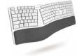 Macally Wireless Ergonomic Keyboard For Mac - Built For - Compatible Bluetooth Apple Keyboard With Wrist Rest Cushion And 21 Shortcuts.
