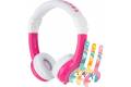 BuddyPhones Explore on-ear hörlurar (rosa)