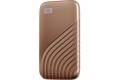 WD My Passport portabel 1 TB (roseguld)
