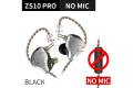 KZ KZ ACOUSTICS headphones in-ear headphones black ZS10 PRO BLACK