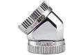 PHANTEKS Glacier Hard-Tube Adapter 2x 16mm 45 Grad - chrome