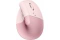 Logitech Lift Vertical Mouse Graphite - Rose 910-006472 Rose Mouse
