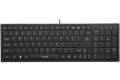 i-rocks KR-6421-BK Black Wired Ultra X-Slim Keyboard with Terrace Keycap