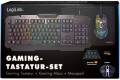 LogiLink Gaming-Set keyboard mouse and mouspad