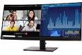 Lenovo ThinkVision P34w-20 34.1' UW-QHD Curved Screen WLED LCD Monitor - 21:9 - Raven Black - 34' Class - In-plane Switching (IPS) Technology.