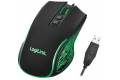 LogiLink Ergonomic USB gaming mouse 1200/1800/2400/3600 dpi black