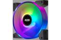 AZZA Hurricane II Dualring ARGB fan 12cm