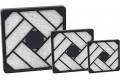 InLine Einbaukassette mit Filter für 80mm Lüfter (33478)