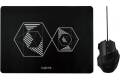 LogiLink Gaming combo set (mouse and mousepad)