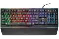 Trust Gaming GXT 860 Thura Semi-mechanische Gaming Tastatur, kabelgebunden