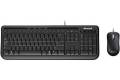 Microsoft Wired Desktop 600 - Maus & Tastatur-Set in klassischem Layout [schwarz]
